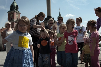 Dzień Matki i Dzień Dziecka u Radosnych Maluchów. Czerwiec 2011r.