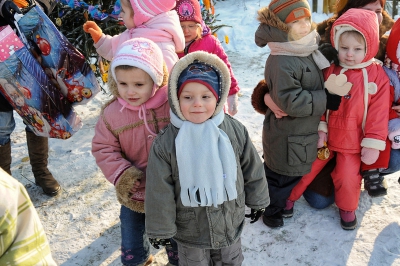 Wigilia u Radosnych Maluchów w 2010 roku