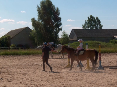 Ostatnia w tym przedszkolnym roku wycieczka Radosnych Maluchów na koniki.