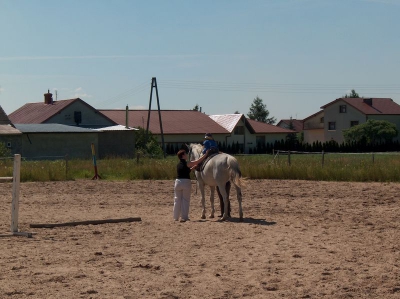 Ostatnia w tym przedszkolnym roku wycieczka Radosnych Maluchów na koniki.