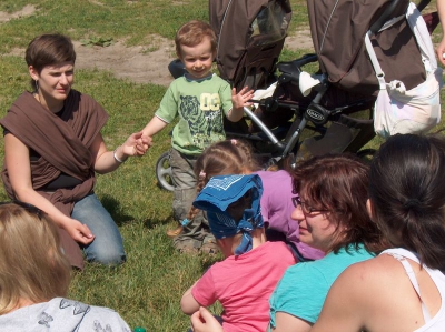 Ostatnia w tym przedszkolnym roku wycieczka Radosnych Maluchów na koniki.