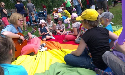 Piknik z okazji Dnia Dziecka w Dzikim Zakątku